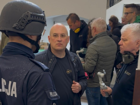 Atak terrorysty na Collegium Witelona. To scenariusz ważnego filmu instruktażowego. "Zagrożenie jest realne" - 1