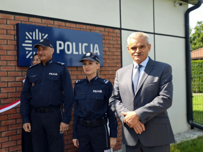 Nowy posterunek policji w Grębocicach. Przez wiele lat walczyli o niego mieszkańcy