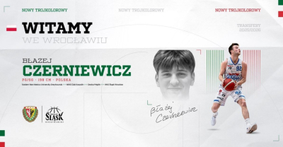 Błażej Czerniewicz podpisał kontrakt ze Śląskiem
