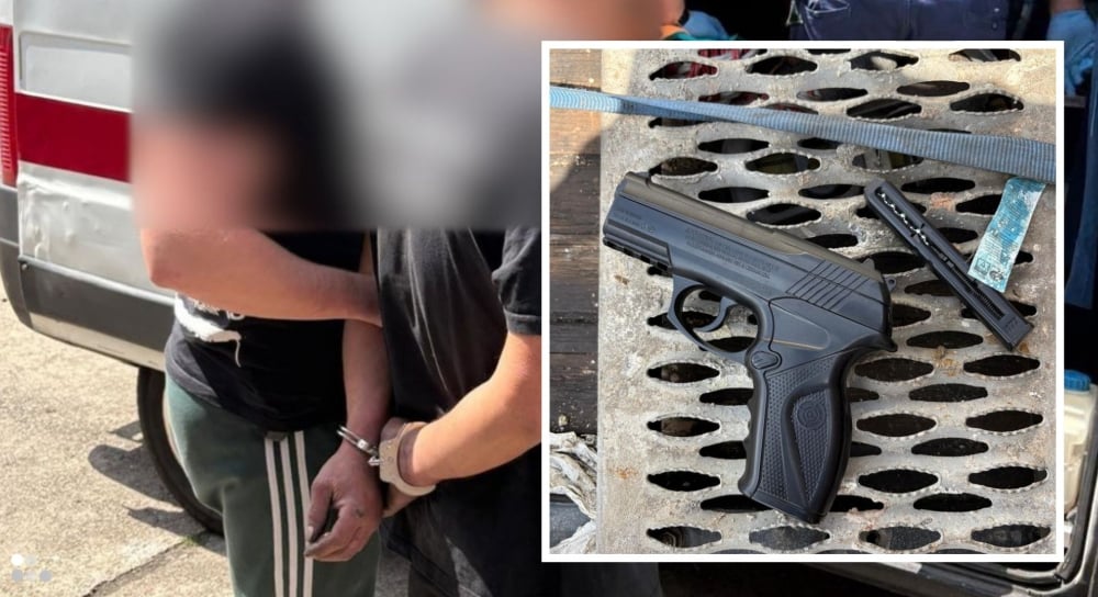 Lubań. Zwrócono mu uwagę za złe parkowanie. 45-latek groził pistoletem innemu kierowcy - Policjanci zatrzymali 45-latka, który groził innemu kierowcy.