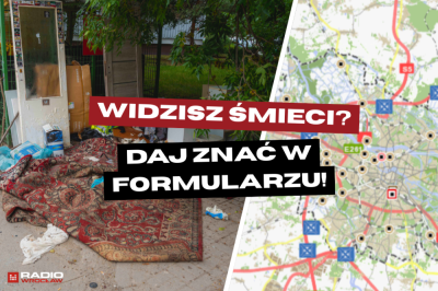Widziałeś g&oacute;rę śmieci we Wrocławiu lub innym mieście? Zgłoś nam ten problem!