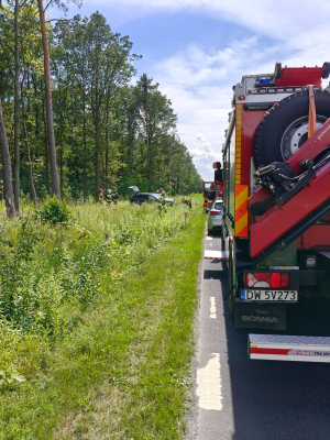 Tragiczny dzień na drogach Dolnego Śląska. Dwie osoby zginęły w wypadkach - 1