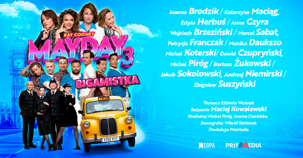 MAYDAY 3 - BIGAMISTKA spektakl teatralny - fot. organizator
