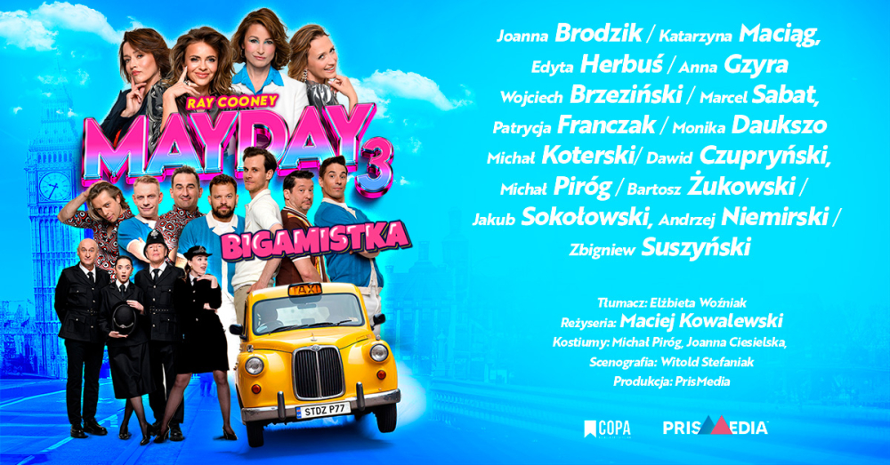 MAYDAY 3 - BIGAMISTKA spektakl teatralny - fot. organizator