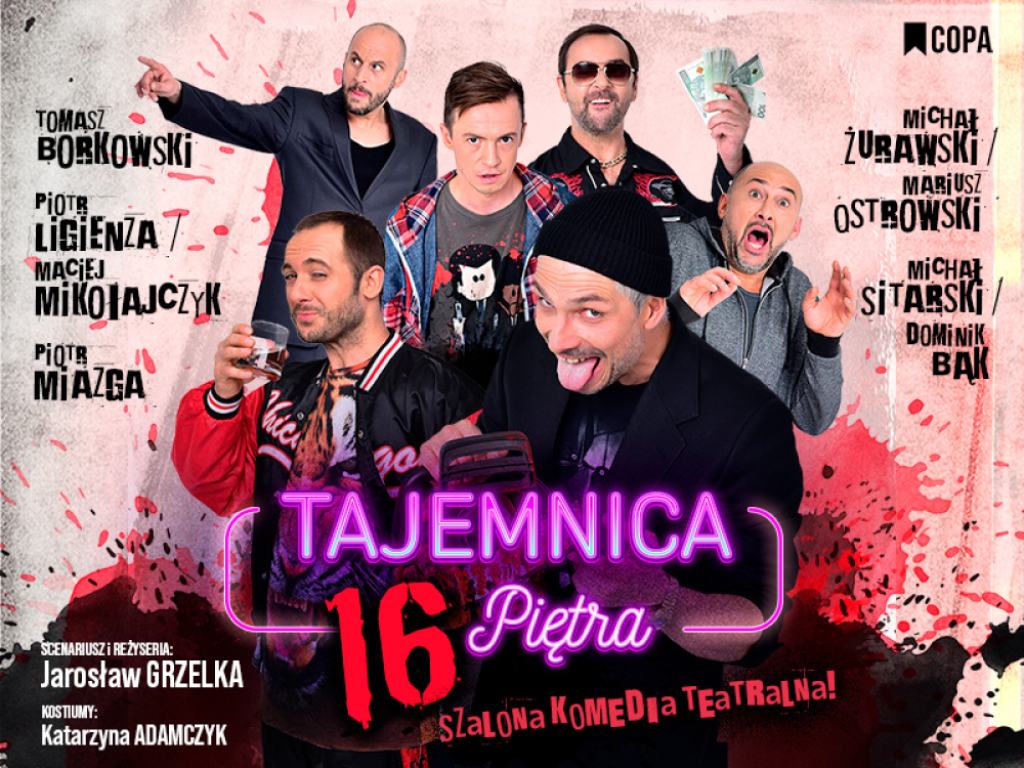 Tajemnica 16 piętra - komedia na najwyższym poziomie - fot. organizator