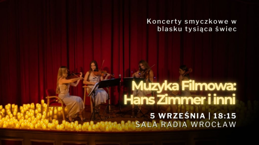 Muzyka Filmowa: Hans Zimmer i inni koncert przy świecach - fot. Organizator