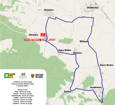  Kolarski Weekend w Gminie Grębocice. Szosowy Klasyk i Bike Maraton Obiszów - 1