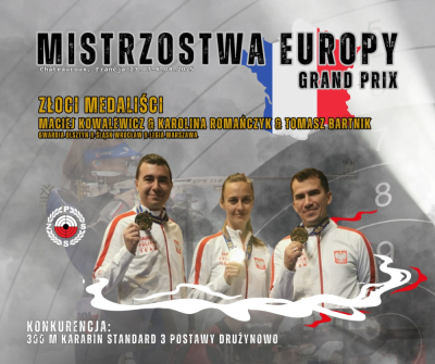 Dwa dolnośląskie medale na strzeleckich mistrzostwach Europy
