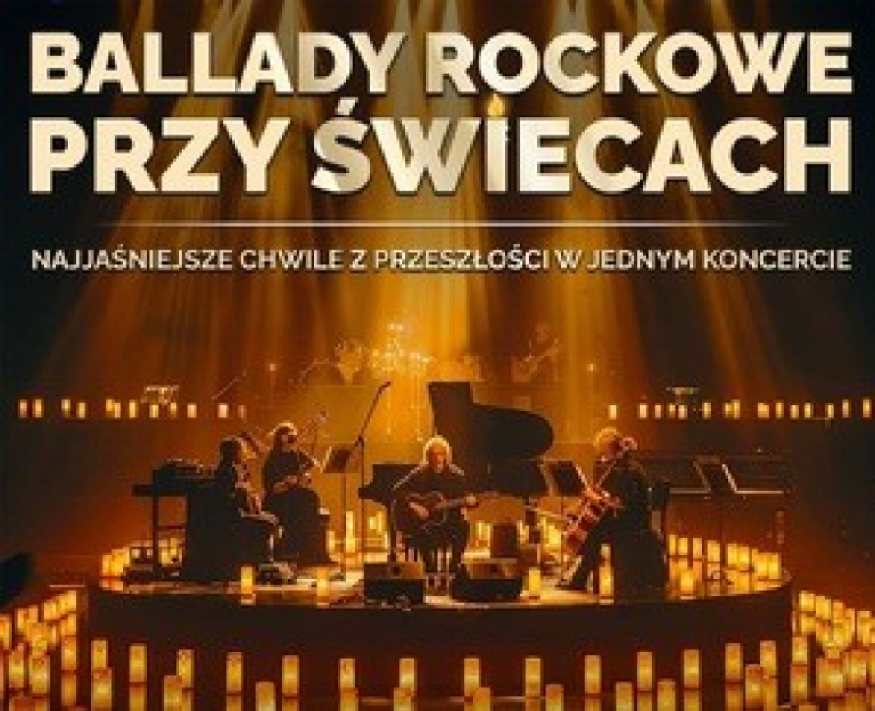 Ballady rockowe przy świecach   - fot. Organizator