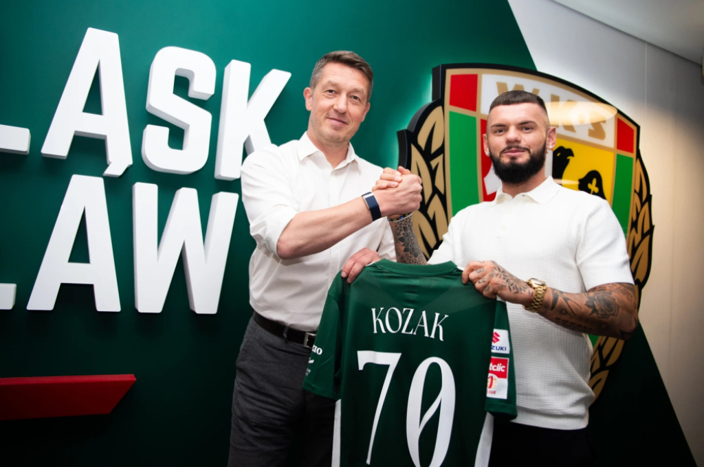 Kozak w Śląsku. Wrocławianie wzmacniają skrzydła - Miłosz Kozak zasili szeregi Śląska Wrocław