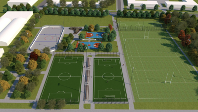 Nowe boiska i trybuna. Tak zmieni się stadion "Lotnicza" we Wrocławiu
