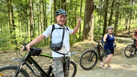 Ostre Koło jechało wokół góry Młyńsko w okolicach Kamienicy - 19