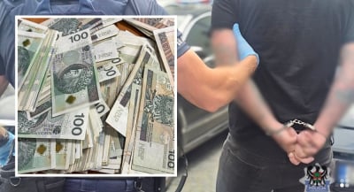 Policja zatrzymała oszust&oacute;w. 16-latek odebrał od seniorki... 90 tysięcy złotych!