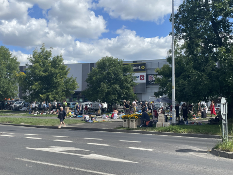 Można tu kupić praktycznie wszystko. Tłumy na targowisku „Na Młynie” we Wrocławiu - 0