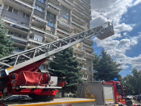 Tragiczny pożar mieszkania. Jedna osoba nie żyje. Ciało kobiety znaleziono na łóżku - 0