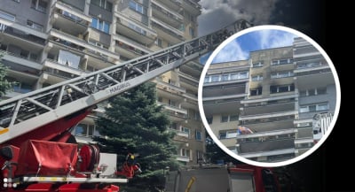 Tragiczny pożar mieszkania. Jedna osoba nie żyje. Ciało kobiety znaleziono na ł&oacute;żku