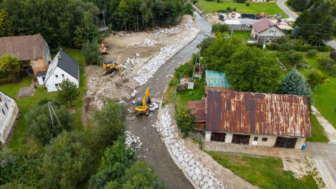 Ruszył remont zapory w Międzygórzu. Trwają też prace na potoku Wilczka - 2