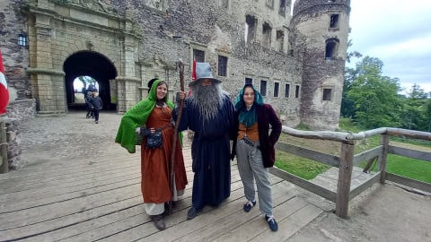 Zamek Świny zmienił się w tolkienowską twierdzę. Do niedzieli można spotkać tam fanów historii Śródziemia - 12