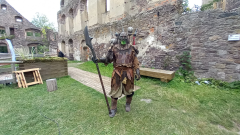 Zamek Świny zmienił się w tolkienowską twierdzę. Do niedzieli można spotkać tam fanów historii Śródziemia - 15