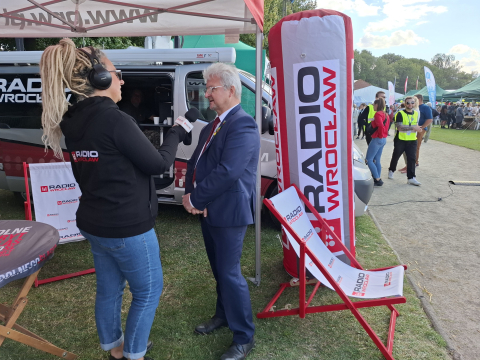 Dożynki Gminne w Kobierzycach. Radio Wrocław z plenerowym studiem odwiedziło miejscowy stadion - 12