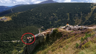 Pili alkohol nad przepaścią! "Głupota i bezczelność" w Karkonoskim Parku Narodowym