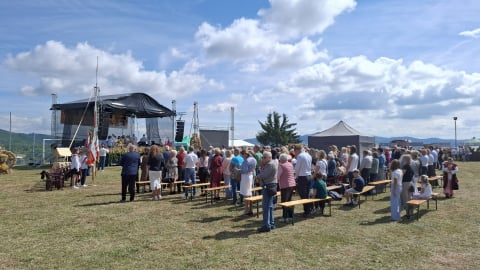 Trwają dożynki gminy wiejskiej Kłodzko. Jak mieszkańcy oceniają ostatnie miesiące? - 1