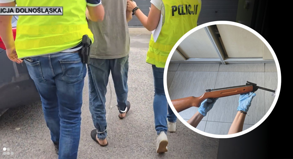 Awantura o psa mogła zakończyć się tragedią. 52-latek z Lubania z ranami postrzałowymi szyi - Policjanci z Lubania zatrzymali 56-latka podejrzanego o usiłowanie zabójstwa.