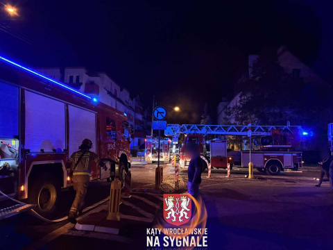 Tragiczny pożar we Wrocławiu. Strażacy znaleźli ciało starszej kobiety - 2
