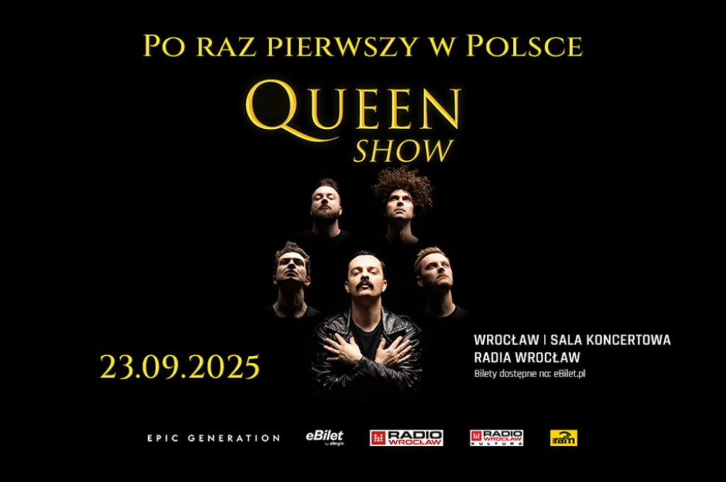 QUEENSHOW - jeden z najlepszych tribute bandów Queen na świecie zawita do Wrocławia - Materiały Prasowe