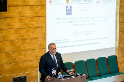 Pierwszy pacjent otrzymał wyprodukowane w Polsce komórki CAR-T. To szansa dla chorych na chłoniaka - 4