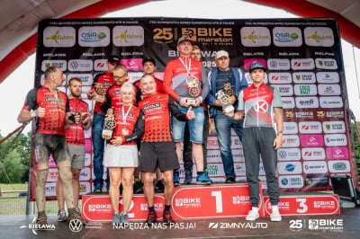 Ciężki Bike Maraton w Bielawie. Teraz jedziemy do Zieleńca