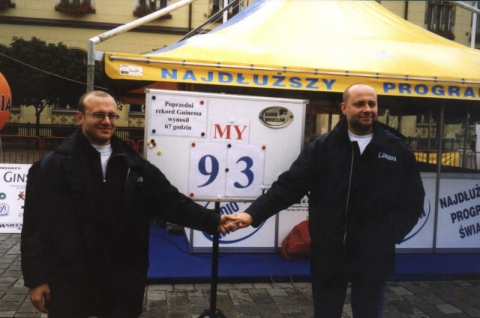 25 lat temu stworzyliśmy historię! Wspominamy bicie rekordu Guinessa w Radiu Wrocław. To ponad 93 godziny programu [ZDJĘCIA] - 0