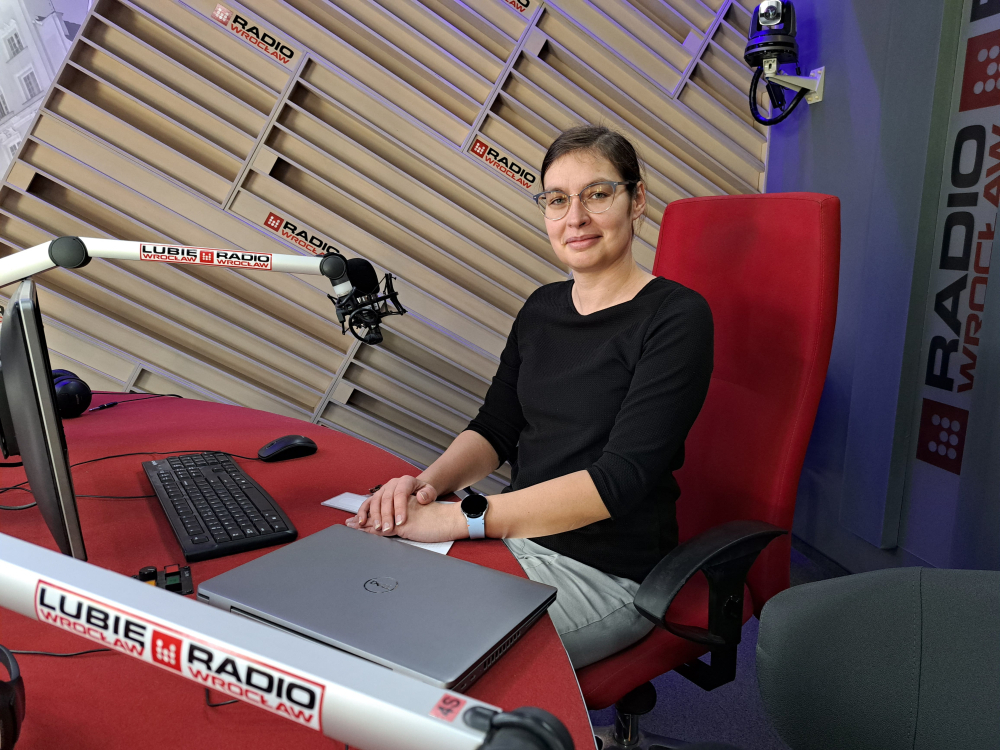 Reakcja24: Jolanta Szczepankowska z Państwowej Inspekcji Pracy w studiu Radia Wrocław - Jolanta Szczepankowska gościem Reakcji24.