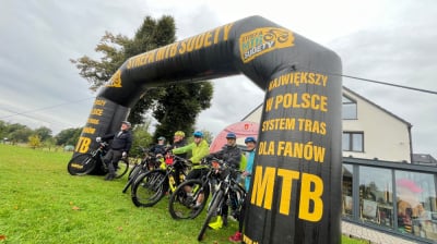 Ostre Koło na otwarciu nowej trasy MTB &bdquo;9 Wzg&oacute;rz&rdquo;. To 52 wymagające kilometry