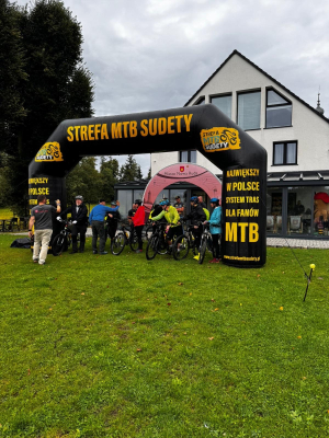 Ostre Koło na otwarciu nowej trasy MTB „9 Wzgórz”. To 52 wymagające kilometry - 0