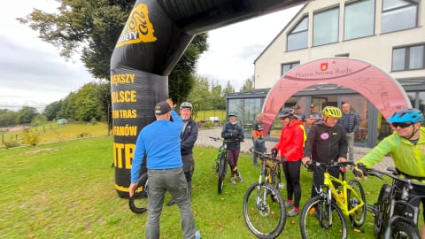 Ostre Koło na otwarciu nowej trasy MTB „9 Wzgórz”. To 52 wymagające kilometry - 3