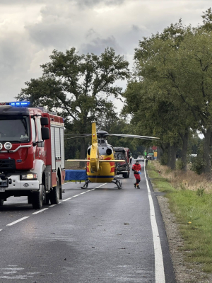 Samochód rozbił się na drzewie, pięć osób rannych. Dramatyczna akcja służb ratowniczych [ZDJĘCIA] - 4