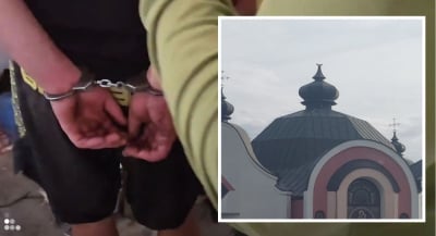 Ukradł krzyż z cerkwi, bo myślał, że ten... jest zrobiony ze srebra. Są zarzuty