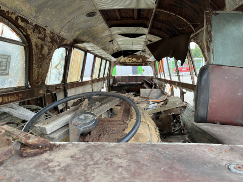 To prawdopodobnie ostatni zachowany autobus "Bałtyk". Trafił do muzeum motoryzacji w Oławie - 2