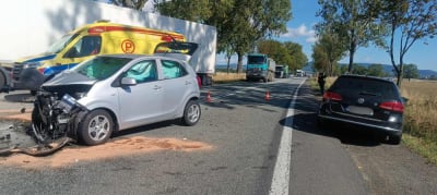 Wypadek na drodze krajowej numer 8. Trzy osoby ranne, duże utrudnienia [ZDJĘCIA]