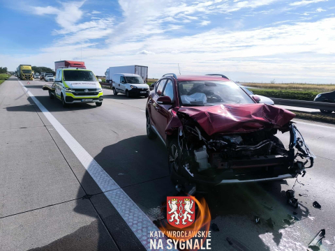 Trudny dzień na drogach Dolnego Śląska. Wielu kierowców stoi w korkach  [ZDJĘCIA] - 19