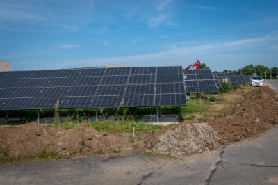 MPWiK stawia na odnawialne źr&oacute;dła energii. Inwestycja w Mokrym Dworze na ostatniej prostej
