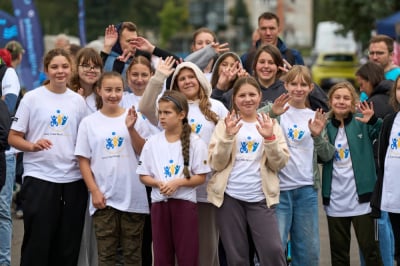 Integracja w duchu sportu. We Wrocławiu bawili się dorośli i dzieci z niepełnosprawnościami