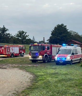 Akcja poszukiwawcza przy Mostach Trzebnickich zakończona. Pomógł monitoring - 1