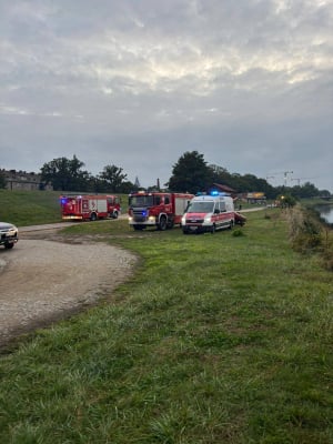 Akcja poszukiwawcza przy Mostach Trzebnickich zakończona. Pomógł monitoring - 3