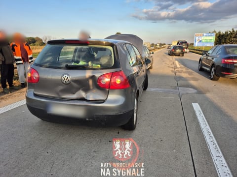 Kolizje na autostradzie A4 w ciągu 20 minut. Utrudnienia w obu kierunkach - 1