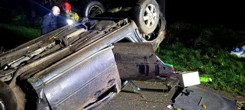 Tragiczny wypadek w Trzęsowie. Nie żyje 34-letni mieszkaniec gminy Grębocice - 1