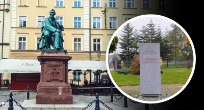 We Wrocławiu uszkodzono pi&oacute;ro Fredry. W Radwanicach ktoś ukradł... popiersie Piłsudskiego