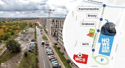 Nie tylko zajezdnia, ale też szkoła i centrum sportu. Tak zmienią się Żerniki