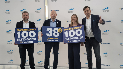 Nowe zimowe loty z Wrocławia. Ryanair uruchamia połączenia